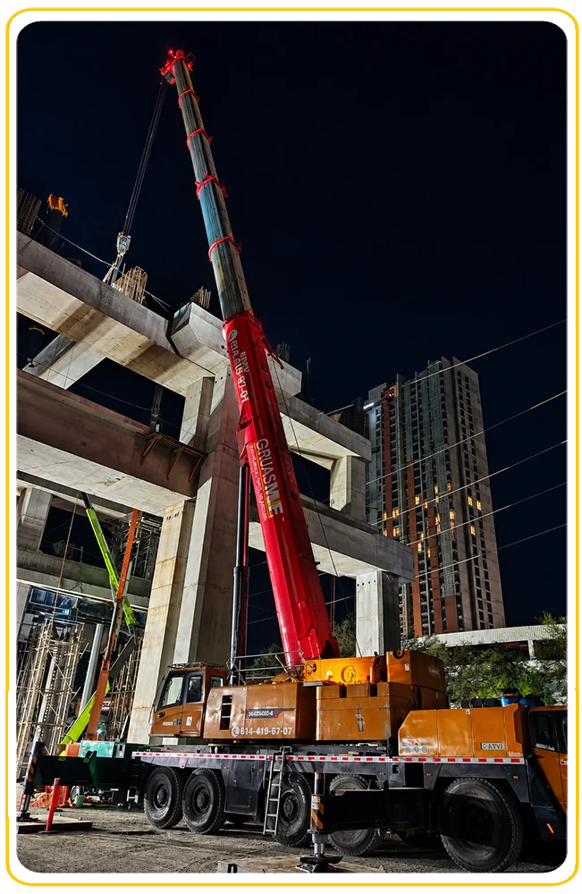 renta de gruas industrales